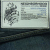 NEIGHBORHOOD ネイバーフッド 11AW 112DCNH-PTM11 BEADED SAVAGE MID ビーズ サベージ デニム パンツ インディゴブルー系 L【中古】