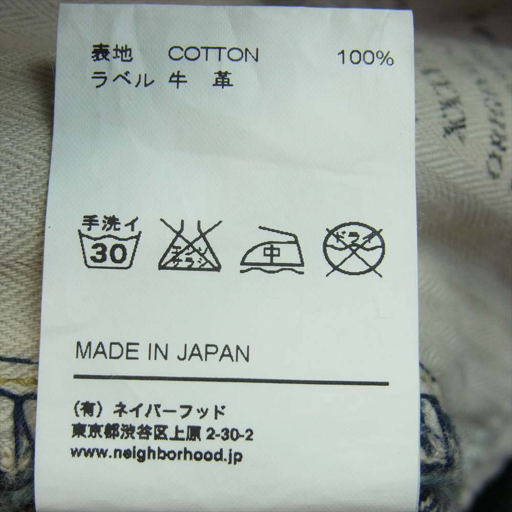 NEIGHBORHOOD ネイバーフッド 11AW 112DCNH-PTM11 BEADED SAVAGE MID ビーズ サベージ デニム パンツ インディゴブルー系 L【中古】