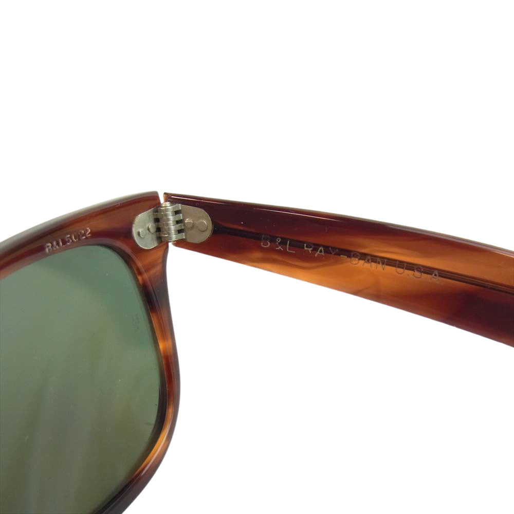 Ray-Ban レイバン USA製 B&L社 WAYFARER ウェイファーラー サングラス B&Lレンズ マルチカラー系【中古】