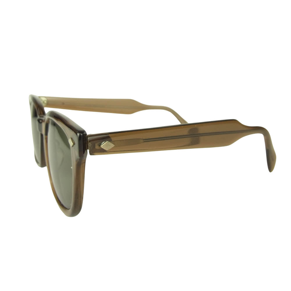 アメリカンオプティカル TRUE COLOR トゥルーカラー サングラス メガネ 眼鏡 ブラウン系 53/4【中古】