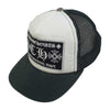 CHROME HEARTS クロムハーツ（原本無） 国内正規品 TRUCKER CAP CH トラッカーキャップ ブラック系 ホワイト系【中古】