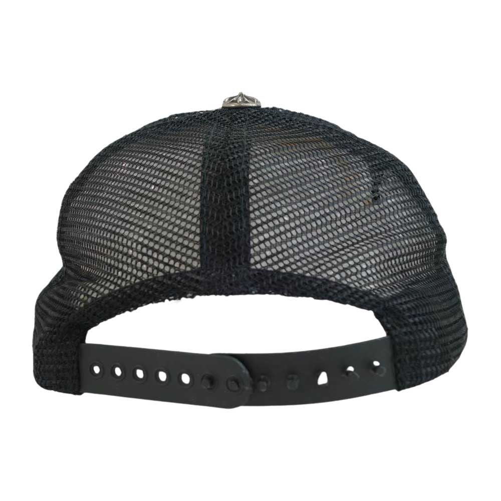 CHROME HEARTS クロムハーツ（原本無） 国内正規品 TRUCKER CAP CH トラッカーキャップ ブラック系 ホワイト系【中古】