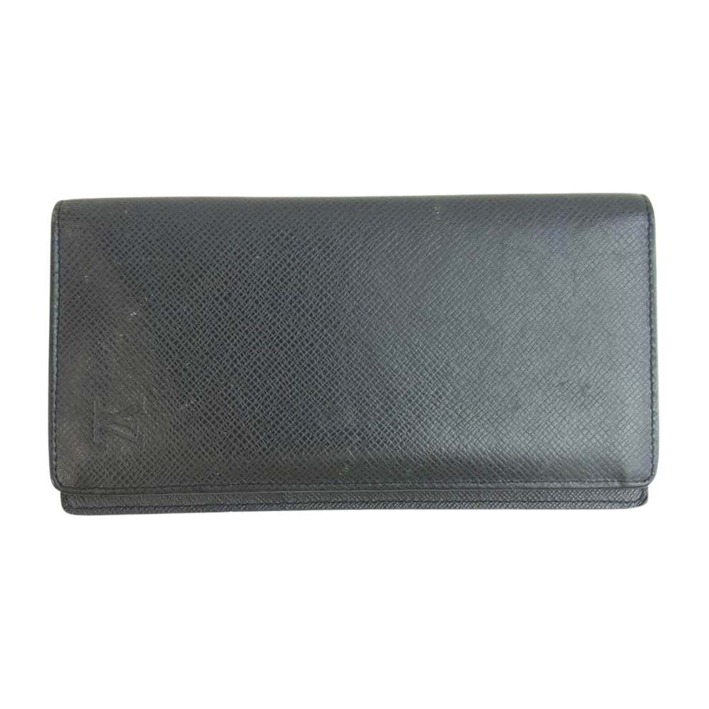 LOUIS VUITTON ルイ・ヴィトン M30501 タイガ ポルトフォイユ サラ  長財布 ブラック系【中古】