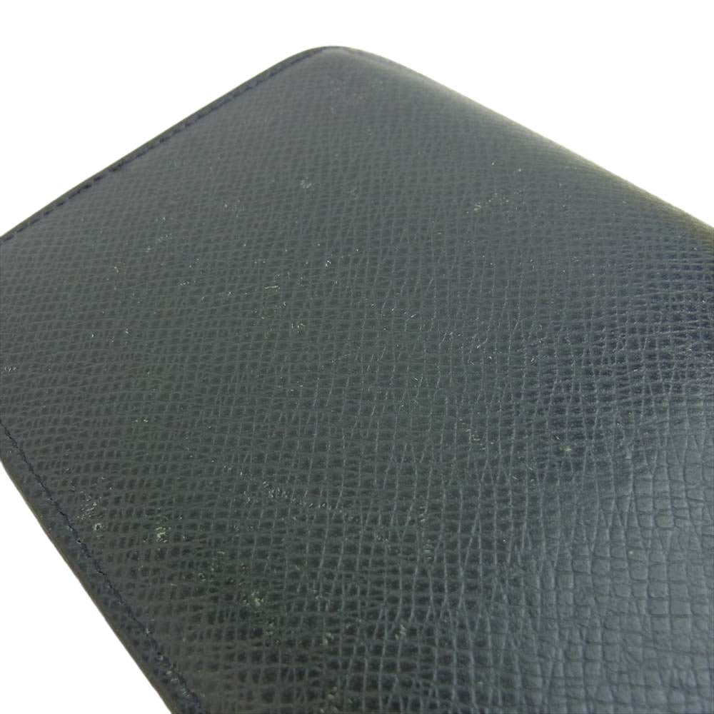 LOUIS VUITTON ルイ・ヴィトン M30501 タイガ ポルトフォイユ サラ  長財布 ブラック系【中古】