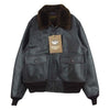 Buzz Rickson's バズリクソンズ BR80145 TYPE Leather Flight Jacket タイプ G-1 レザー フライト ジャケット ダークブラウン系 42【美品】【中古】