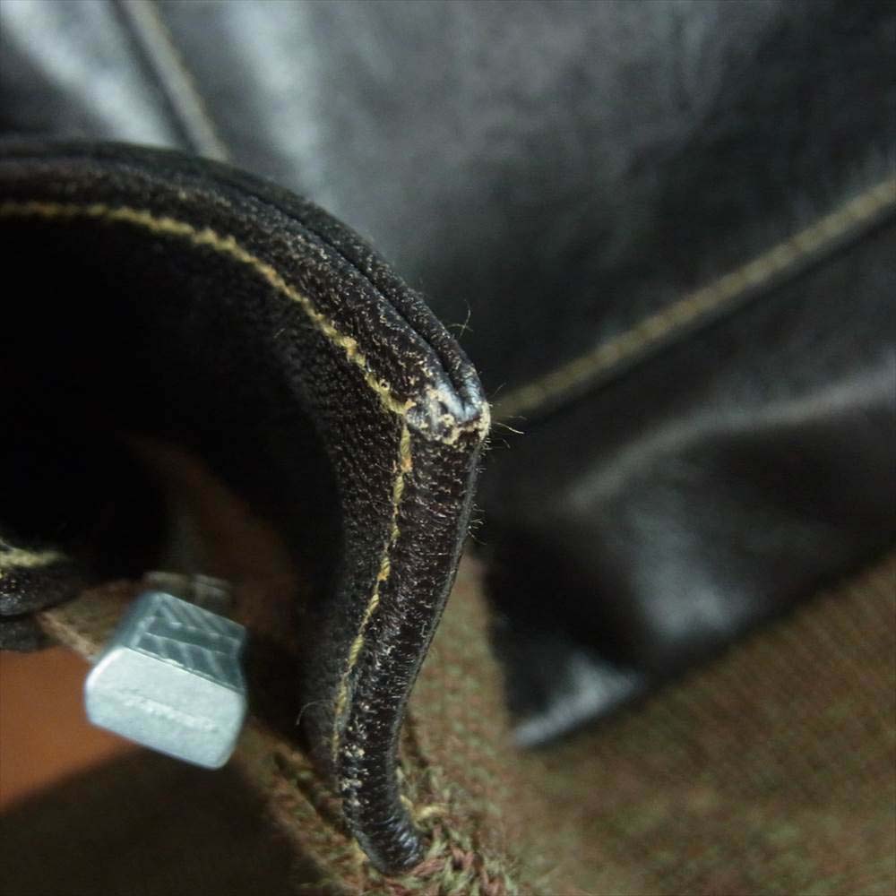 レインボーカントリー RCL-10072 TYPE A-2 Leather Flight Jacket タイプ レザー フライト ジャケット ダークブラウン系 42【美品】【中古】