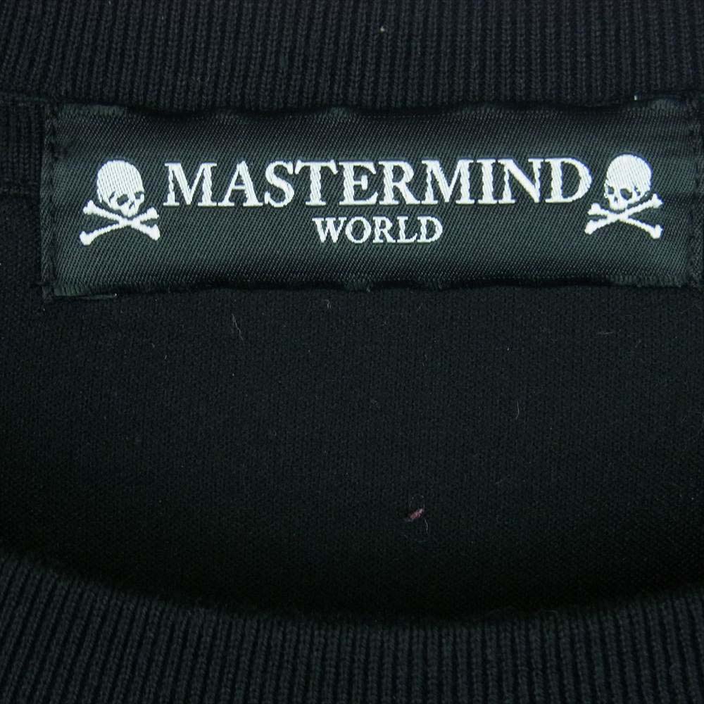 mastermind JAPAN マスターマインドジャパン 21AW MW21S07-TS033-014 FRAME LS TEE フレーム 長袖 Tシャツ ブラック系 M【極上美品】【中古】