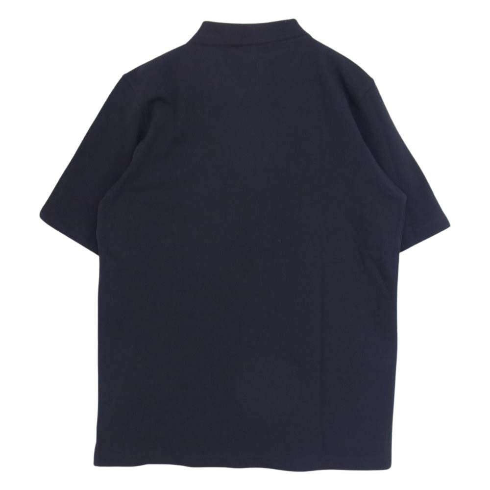 BURBERRY バーバリー LONDON ノヴァチェックパイピンズ ポロ シャツ  ネイビー系 S【新古品】【未使用】【中古】