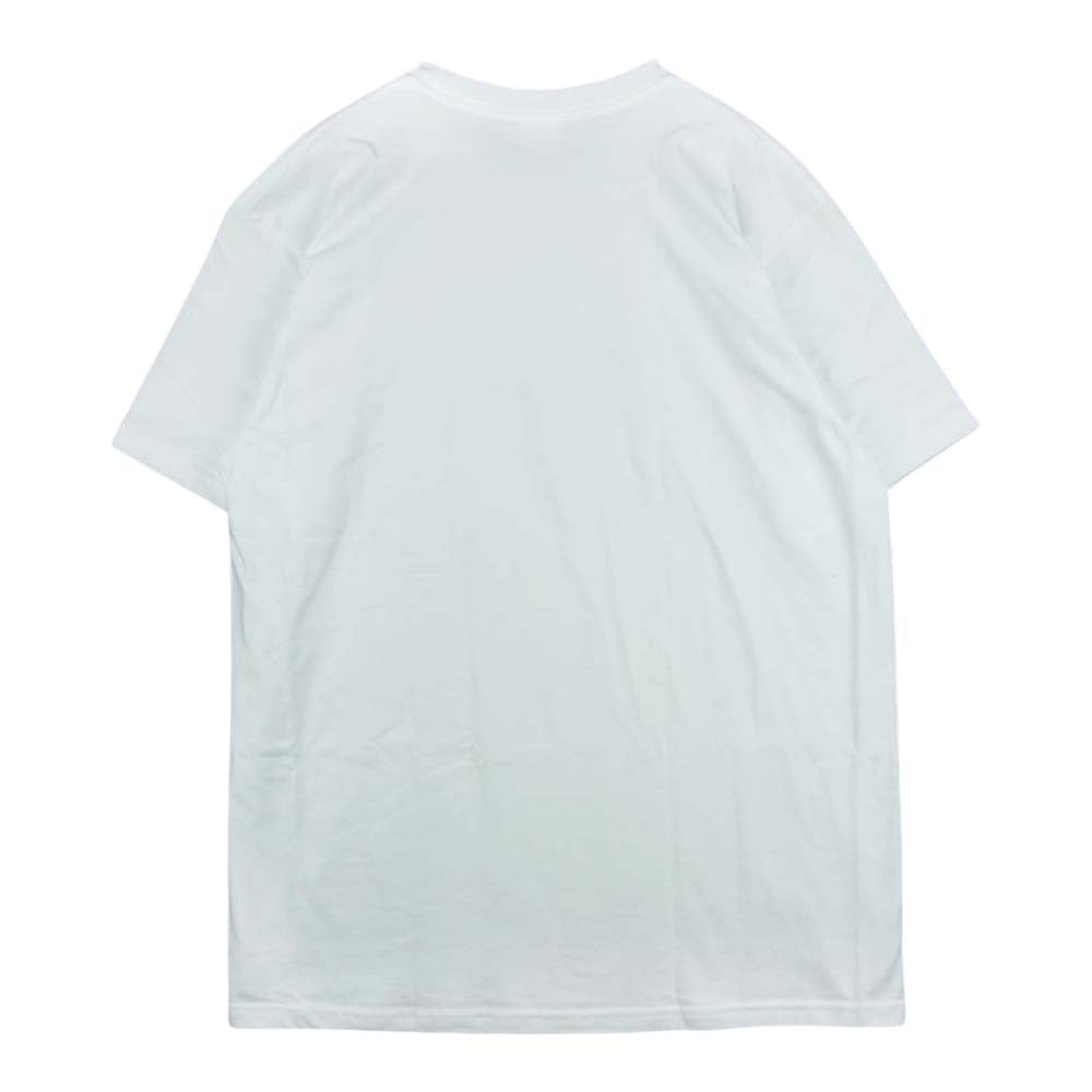 Supreme シュプリーム 19AW Eat Me Tee 猫 ネコ プリント 半袖 Tシャツ ホワイト系 L【新古品】【未使用】【中古】