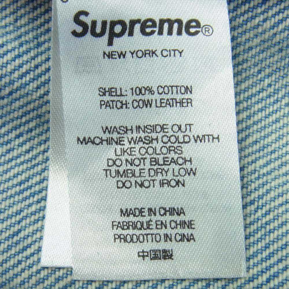 Supreme シュプリーム 22SS Inset Logo Jean インセント ロゴ ジーンズ デニム パンツ インディゴブルー系 30【新古品】【未使用】【中古】