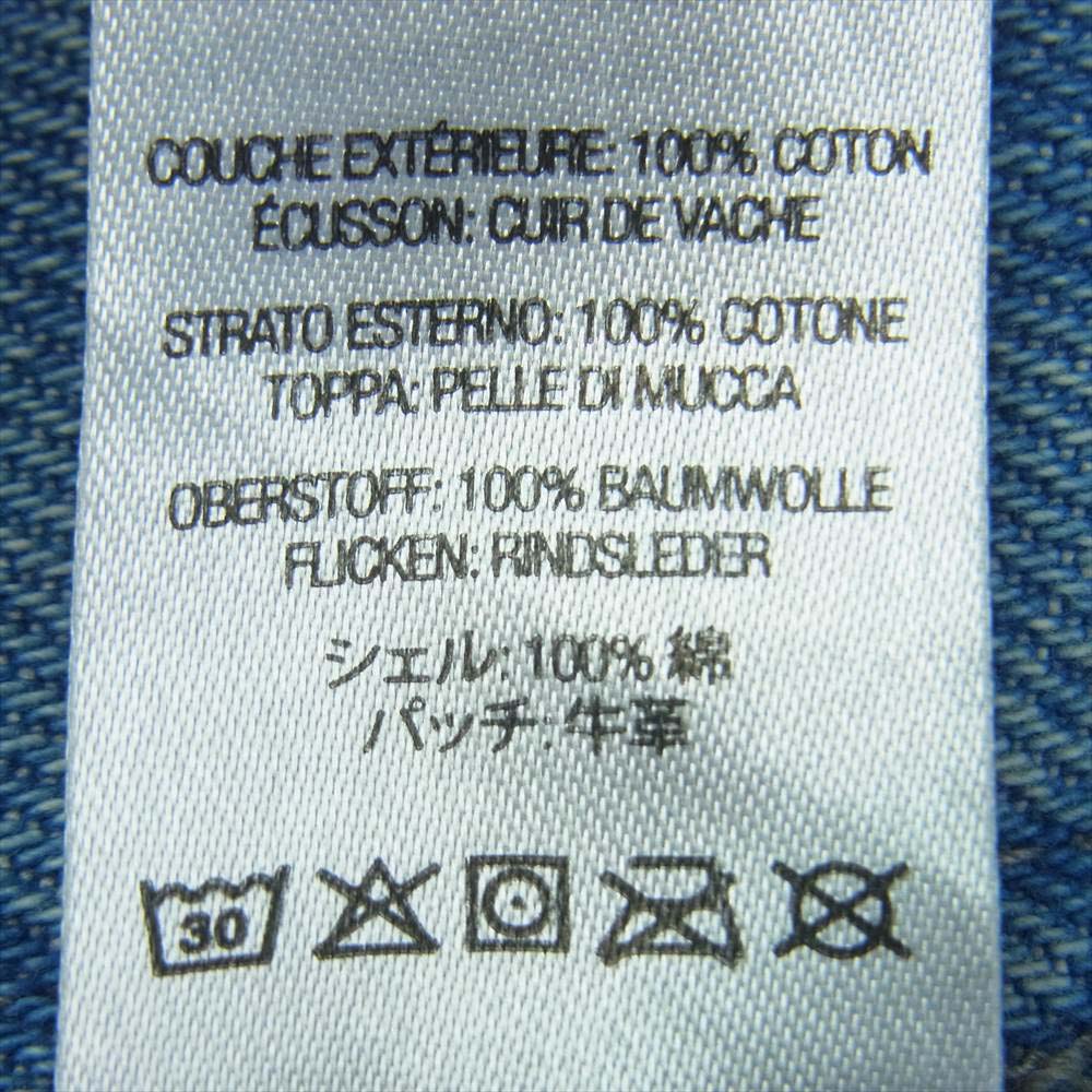Supreme シュプリーム 22SS Inset Logo Jean インセント ロゴ ジーンズ デニム パンツ インディゴブルー系 30【新古品】【未使用】【中古】