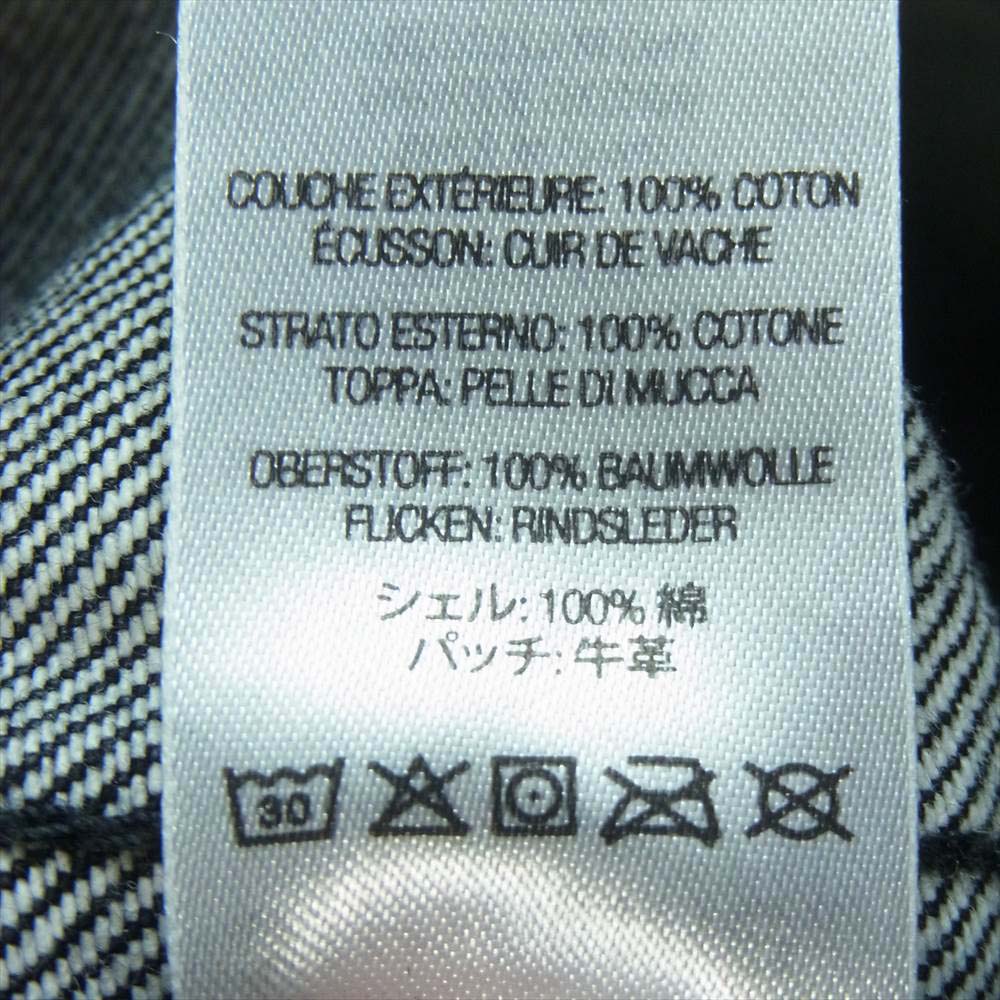 Supreme シュプリーム 22SS Inset Logo Denim Trucker Jacket インセント ロゴ デニム トラッカー ジャケット グレー系 L【新古品】【未使用】【中古】