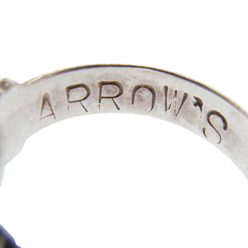 FIRST ARROW's ファーストアローズ K18メタル付き 太陽神 リング シルバー系 11号【中古】