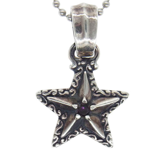 BILL WALL LEATHER ビルウォールレザー PN1050 ダブルウェーブスター ネックレス シルバー系【中古】