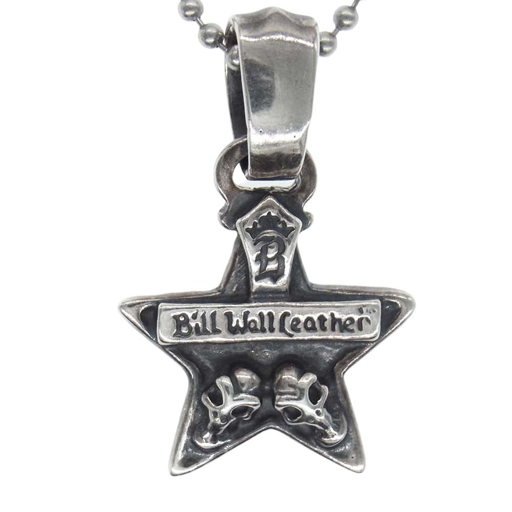 BILL WALL LEATHER ビルウォールレザー PN1050 ダブルウェーブスター ネックレス シルバー系【中古】