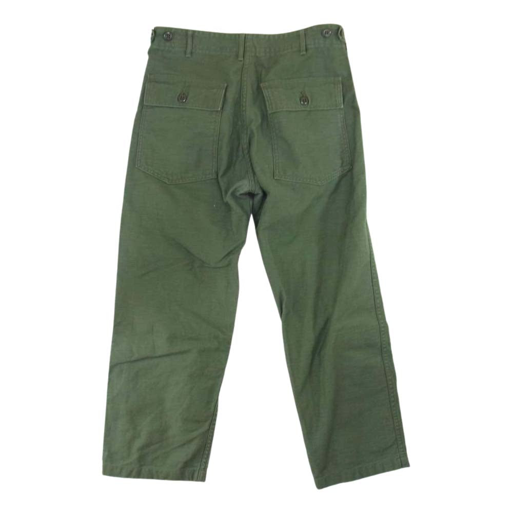 orSlow オアスロウ ファティーグ ベイカー パンツ カーキ系 S【中古】
