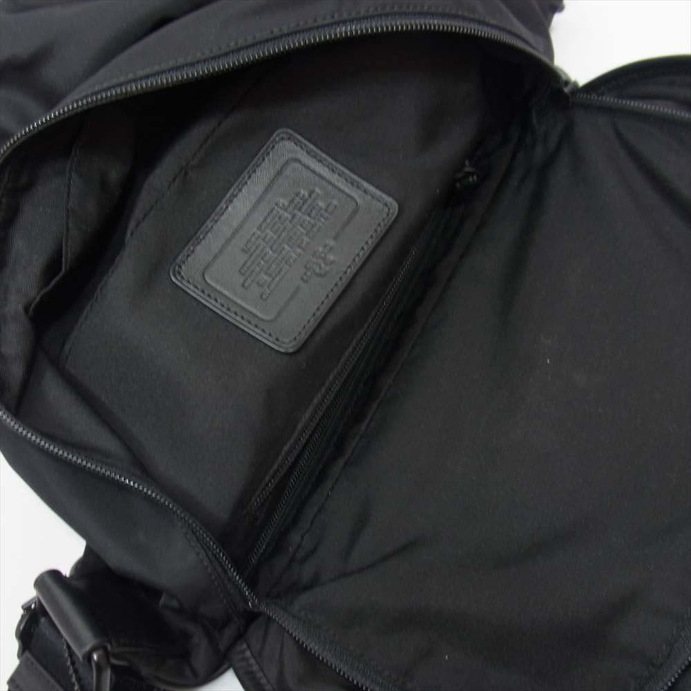 COACH コーチ F72234-BLK メンズ テレイン パック パーフォレーテッド レザー ボディバッグ  ブラック系【中古】