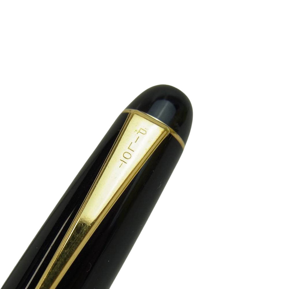 カスタム ペン先 14K 万年筆 ブラック系【中古】