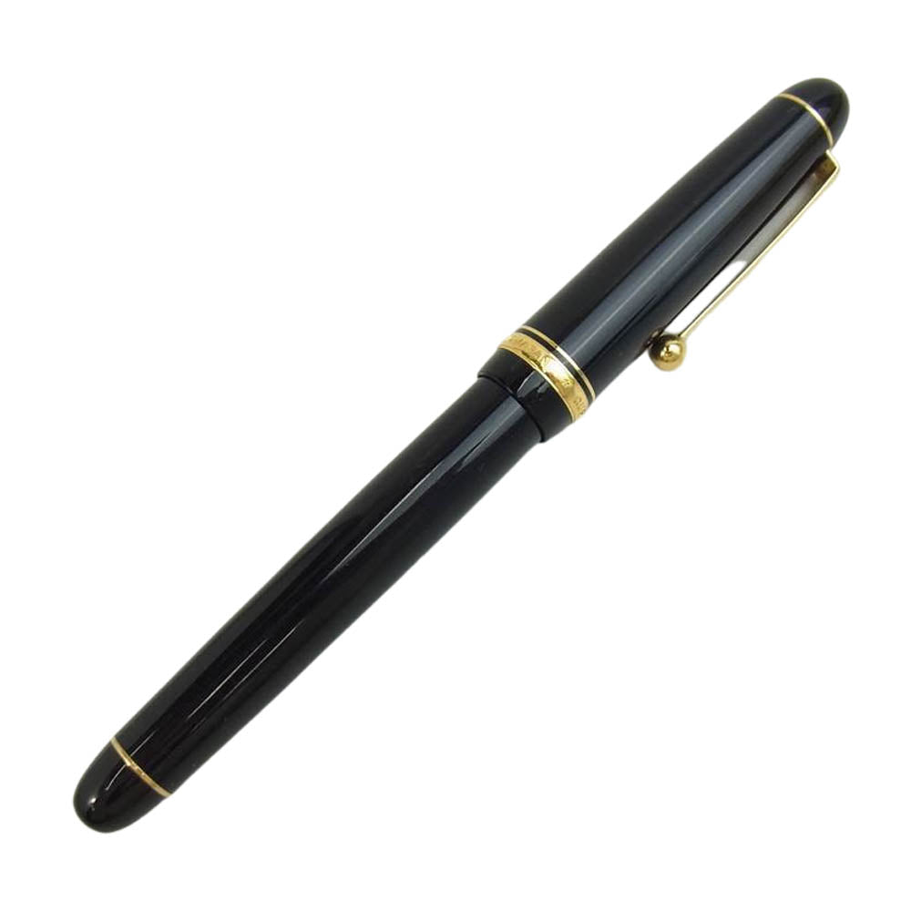 カスタム ペン先 14K 万年筆 ブラック系【中古】
