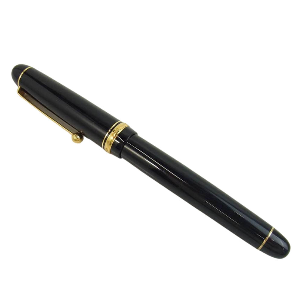 カスタム ペン先 14K 万年筆 ブラック系【中古】