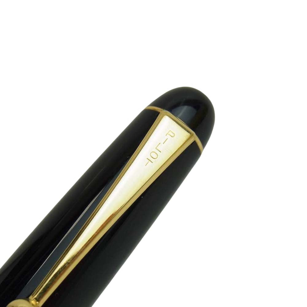 カスタム ペン先 14K 万年筆 ブラック系【中古】