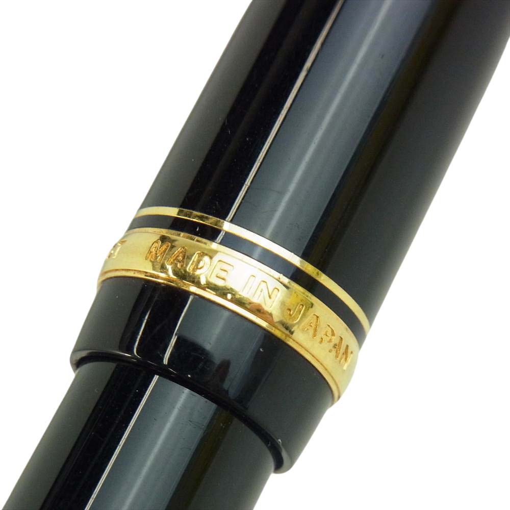 カスタム ペン先 14K 万年筆 ブラック系【中古】