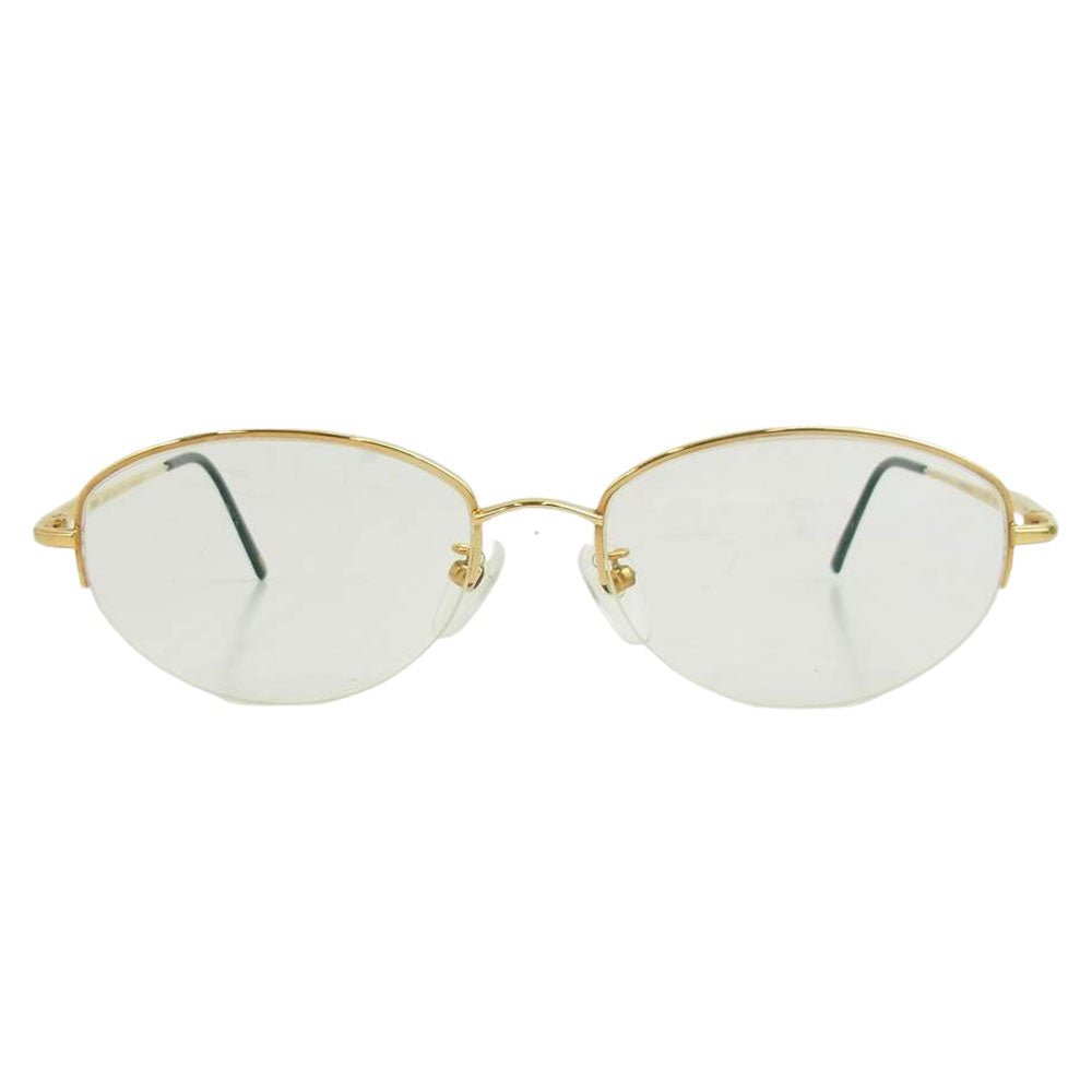 FENDI フェンディ 度入り アイウェア ゴールド系【中古】