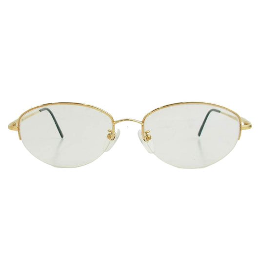 FENDI フェンディ 度入り アイウェア ゴールド系【中古】