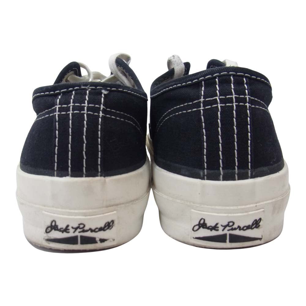 CONVERSE コンバース ADDICT アディクト 1CL857 JACK PURCELL CANVAS ジャックパーセル キャンバス スニーカー ブラック系 28cm【中古】