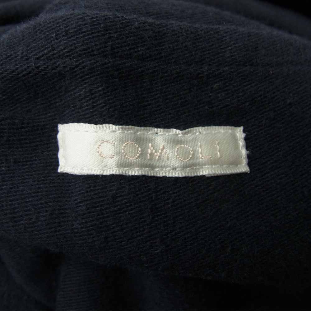 COMOLI コモリ J03-01004 インレイツイル ジャケット ネイビー系 Ｆ【中古】