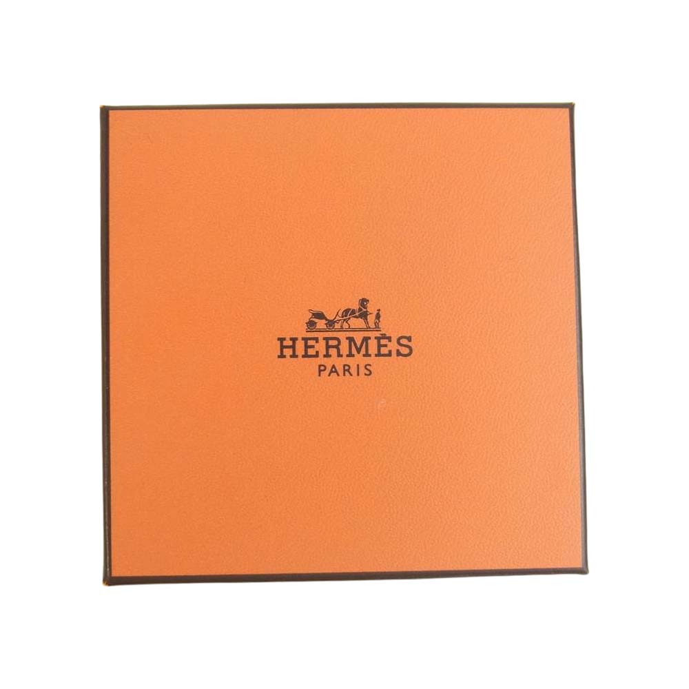 HERMES エルメス ペア チョーカー オレンジ系【中古】