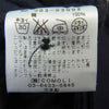 COMOLI コモリ J03-03002 インレイツイル ドローストリング パンツ ネイビー系 2【中古】