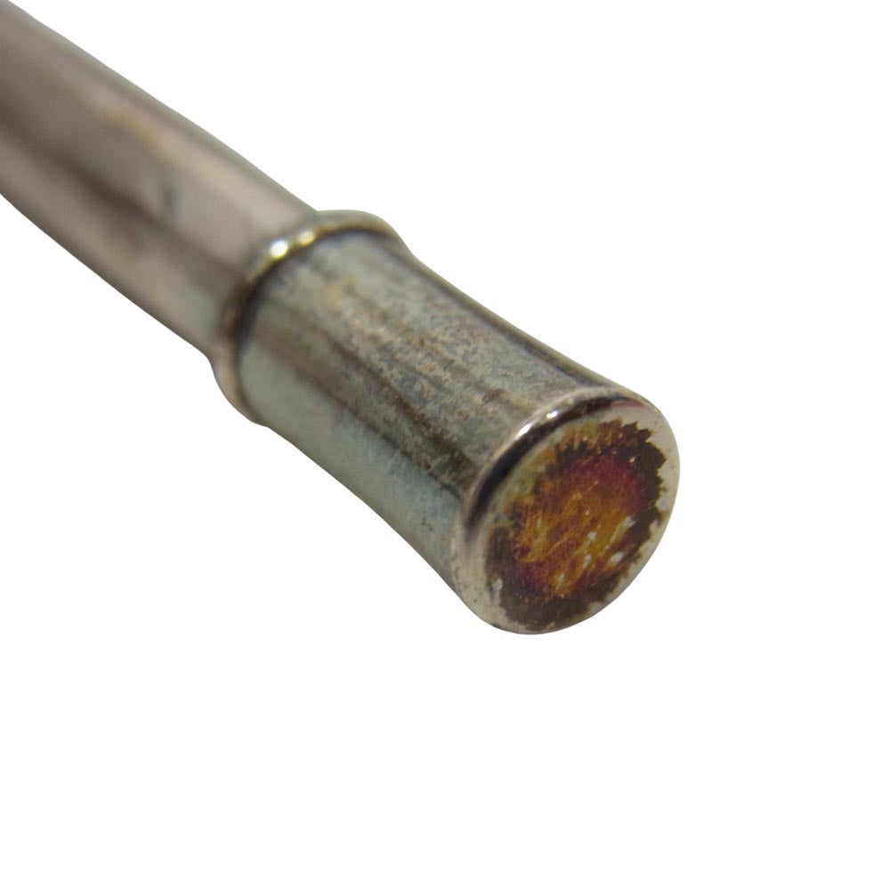 HERMES エルメス ネックストラップ付 メモ帳 ブルー系【中古】