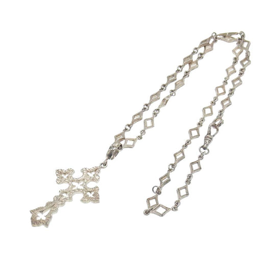 Loree Rodkin ローリーロドキン クロス チェーン ネックレス【中古】