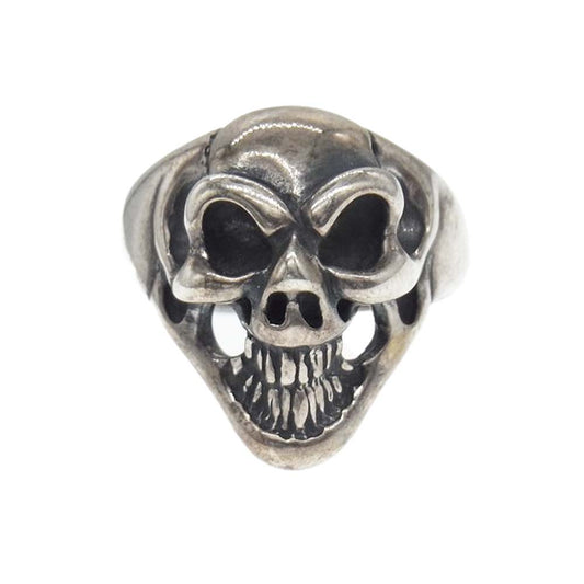 BILL WALL LEATHER ビルウォールレザー スモール グッドラック スカル リング 15.5～16号【中古】