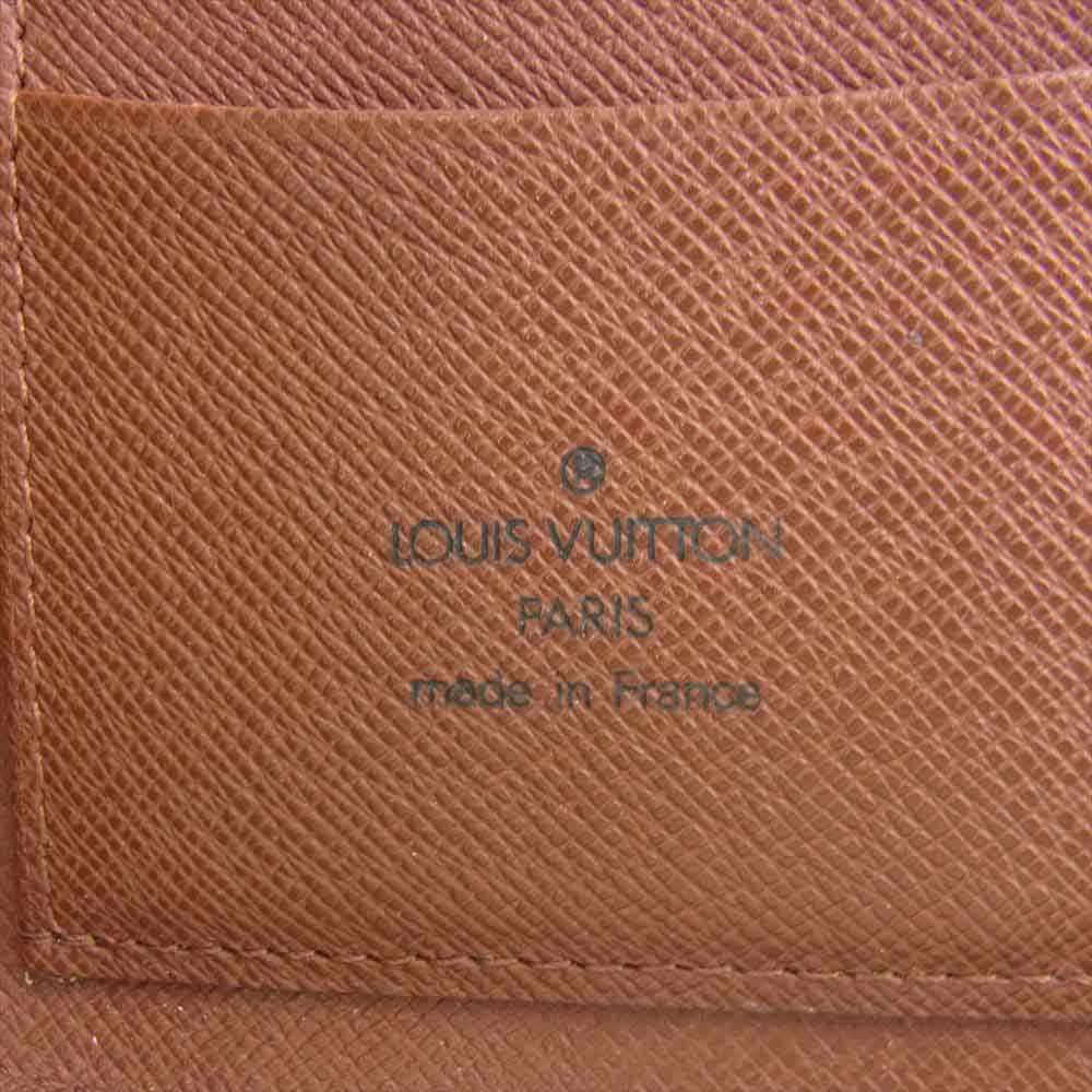 LOUIS VUITTON ルイ・ヴィトン M62950 モノグラム アジェンダ ジェオット 手帳カバー ブラウン系【中古】