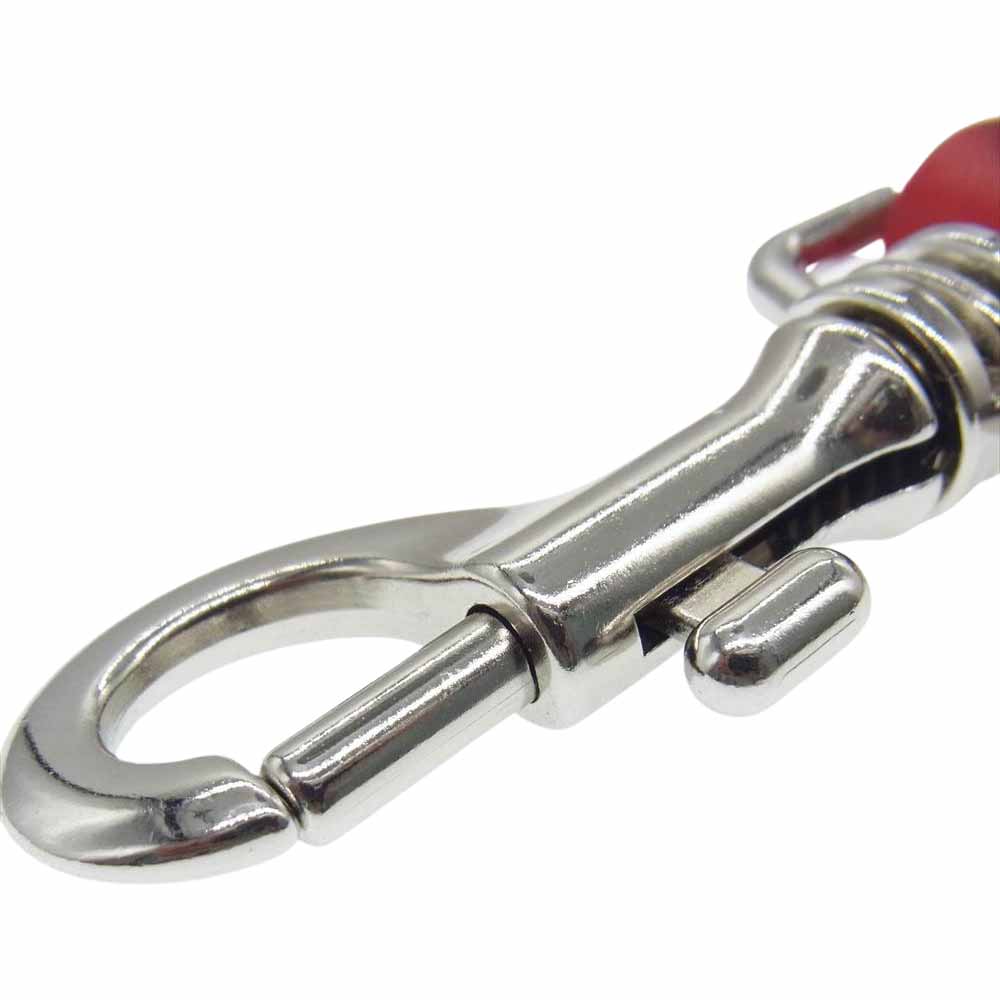 Supreme シュプリーム 21SS Leather Key Loop レザー キー ループ レッド系【中古】