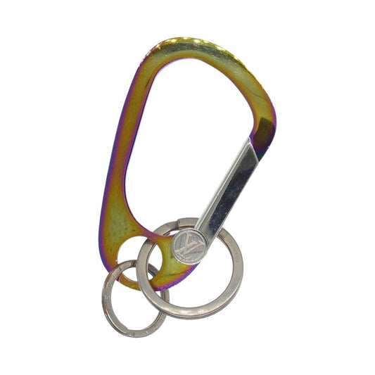 LOUIS VUITTON ルイ・ヴィトン × FRAGMENT フラグメント MP1857 藤原ヒロシ ポルトクレ ムスクトン キーリング カラビナ【中古】