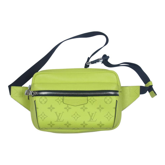 LOUIS VUITTON ルイ・ヴィトン M30251 モノグラム タイガラマ バムバッグ ボディバッグ イエロー系【美品】【中古】