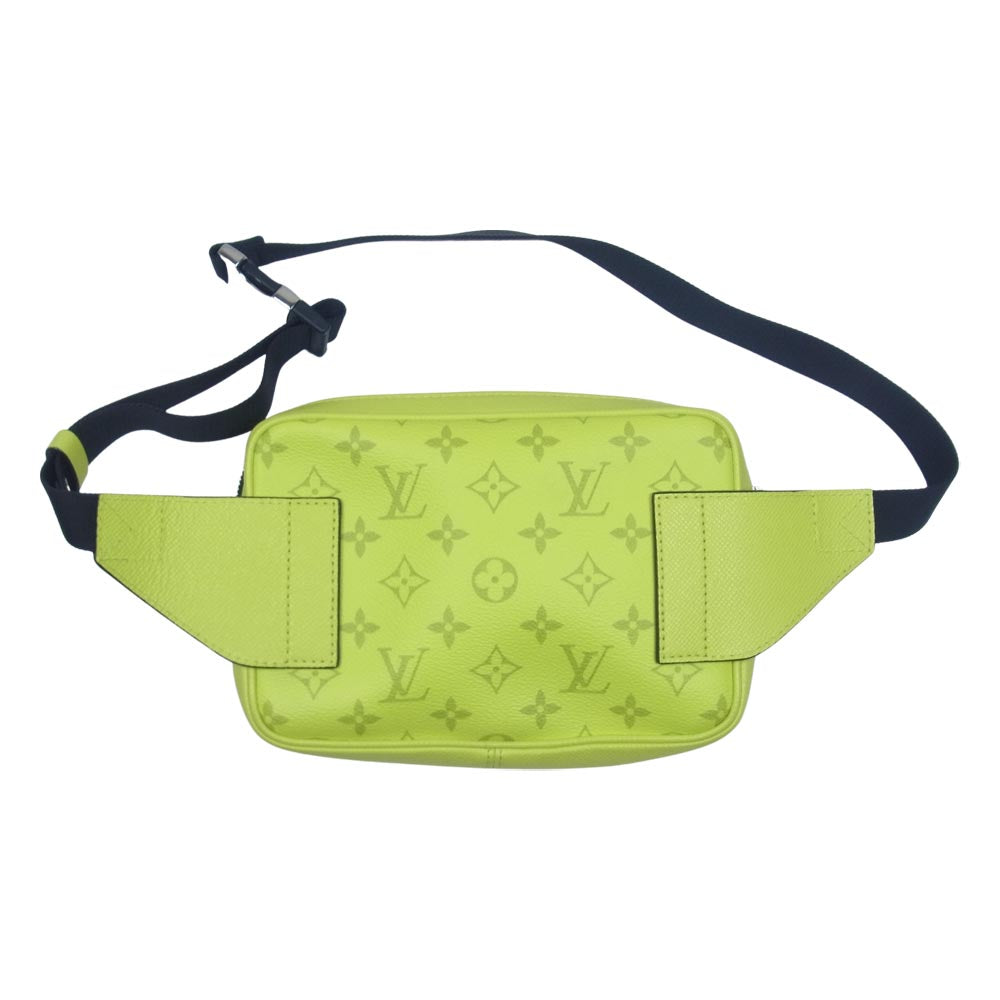 LOUIS VUITTON ルイ・ヴィトン M30251 モノグラム タイガラマ バムバッグ ボディバッグ イエロー系【美品】【中古】