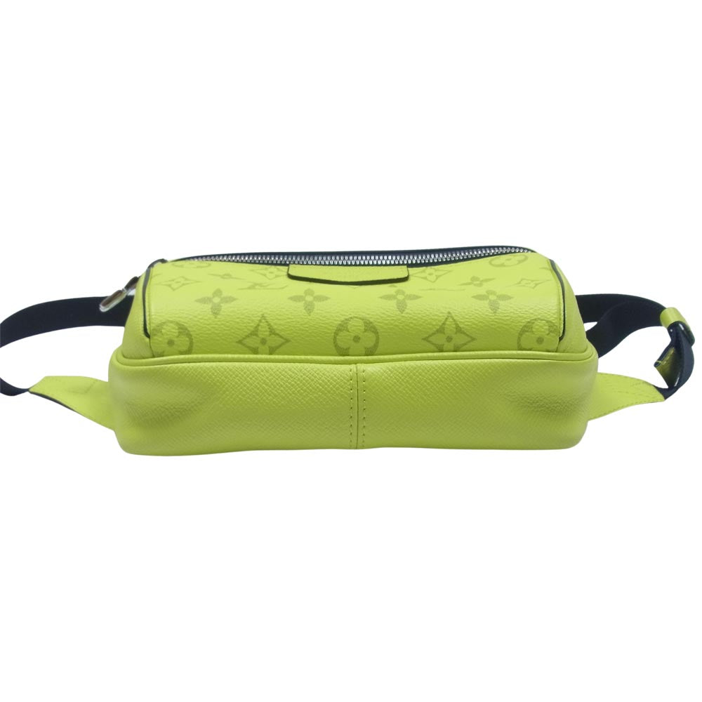 LOUIS VUITTON ルイ・ヴィトン M30251 モノグラム タイガラマ バムバッグ ボディバッグ イエロー系【美品】【中古】