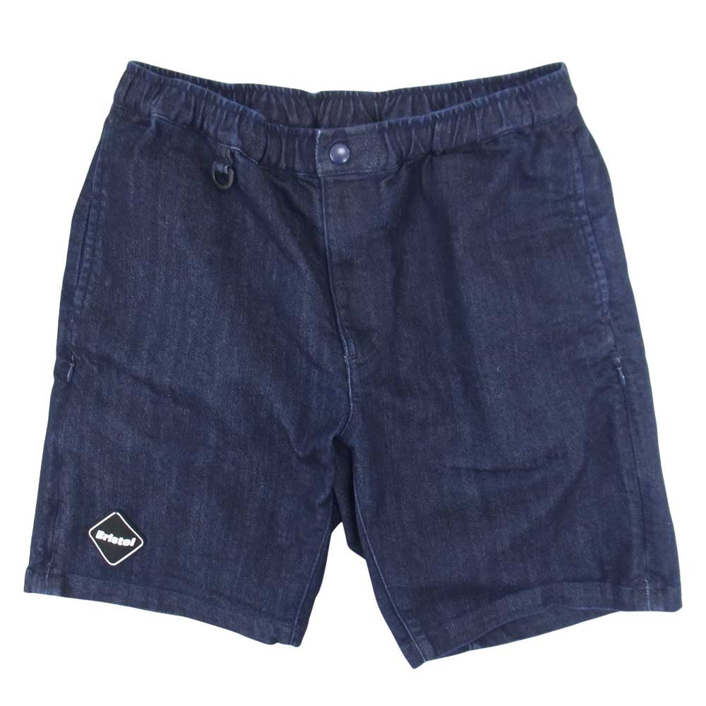 F.C.R.B. エフシーアールビー FCRB-180056 VENTILATION SHORTS  デニム ベンチレーション ショーツ ハーフ パンツ インディゴブルー系 S【中古】