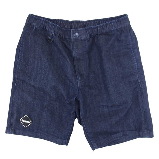 F.C.R.B. エフシーアールビー FCRB-180056 VENTILATION SHORTS  デニム ベンチレーション ショーツ ハーフ パンツ インディゴブルー系 S【中古】