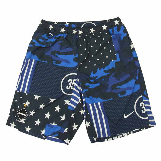F.C.R.B. エフシーアールビー 823122-450 × NIKE ナイキ WOVEN PRACTICE SHORTS ウーブン プラクティス ショーツ ハーフ パンツ マルチカラー系 S【中古】