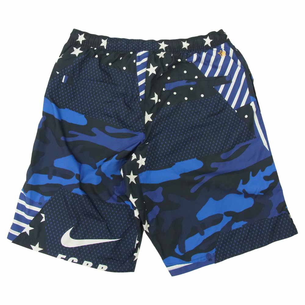F.C.R.B. エフシーアールビー 823122-450 × NIKE ナイキ WOVEN PRACTICE SHORTS ウーブン プラクティス ショーツ ハーフ パンツ マルチカラー系 S【中古】