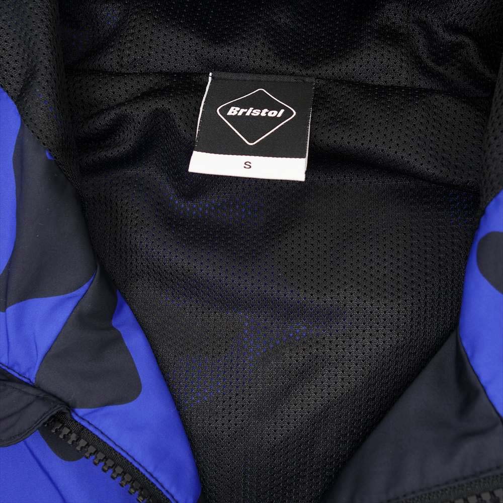 F.C.R.B. エフシーアールビー FCRB-189026 TEAM PRACTICE JACKET チーム プラクティス ジャケット ブルーカモ ブラック系 S【中古】