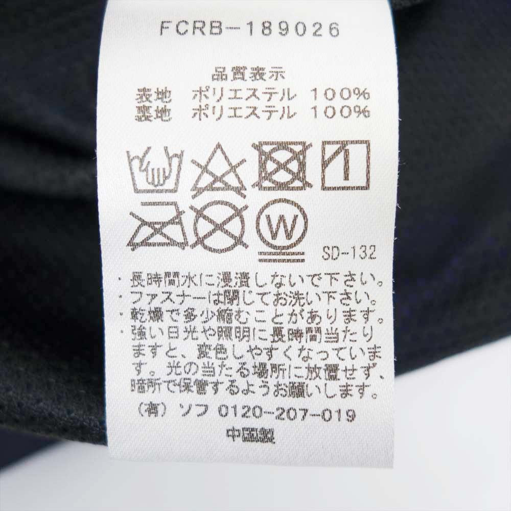 F.C.R.B. エフシーアールビー FCRB-189026 TEAM PRACTICE JACKET チーム プラクティス ジャケット ブルーカモ ブラック系 S【中古】