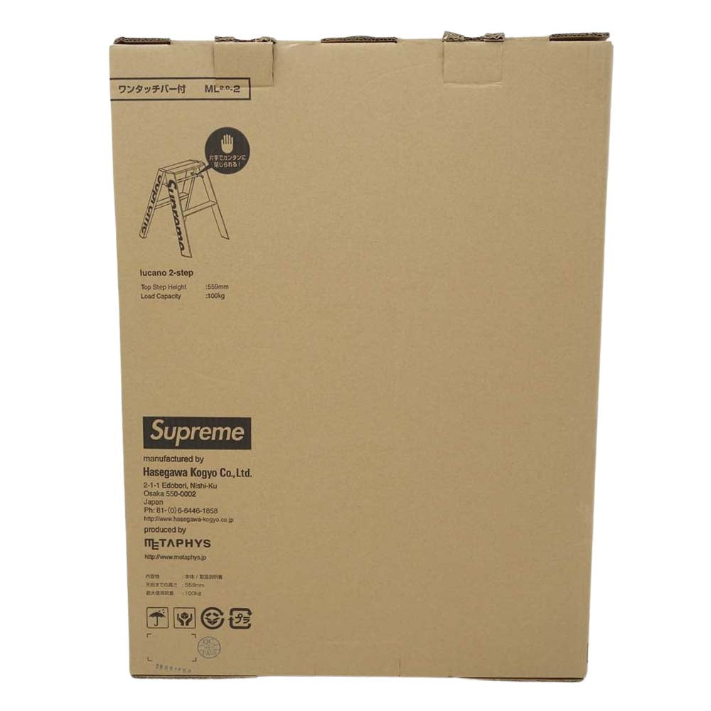 Supreme シュプリーム 18AW Lucano Step Ladder ルカーノ 脚立 レッド系【中古】