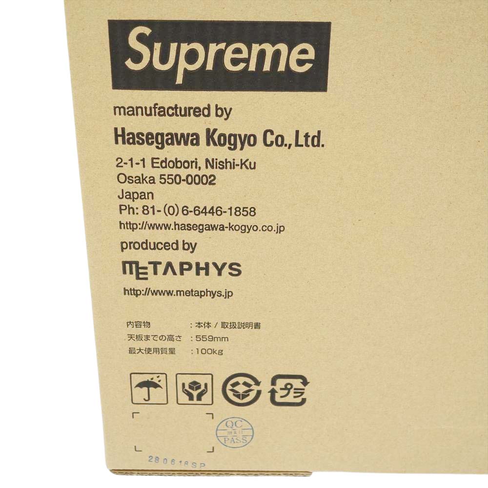 Supreme シュプリーム 18AW Lucano Step Ladder ルカーノ 脚立 レッド系【中古】