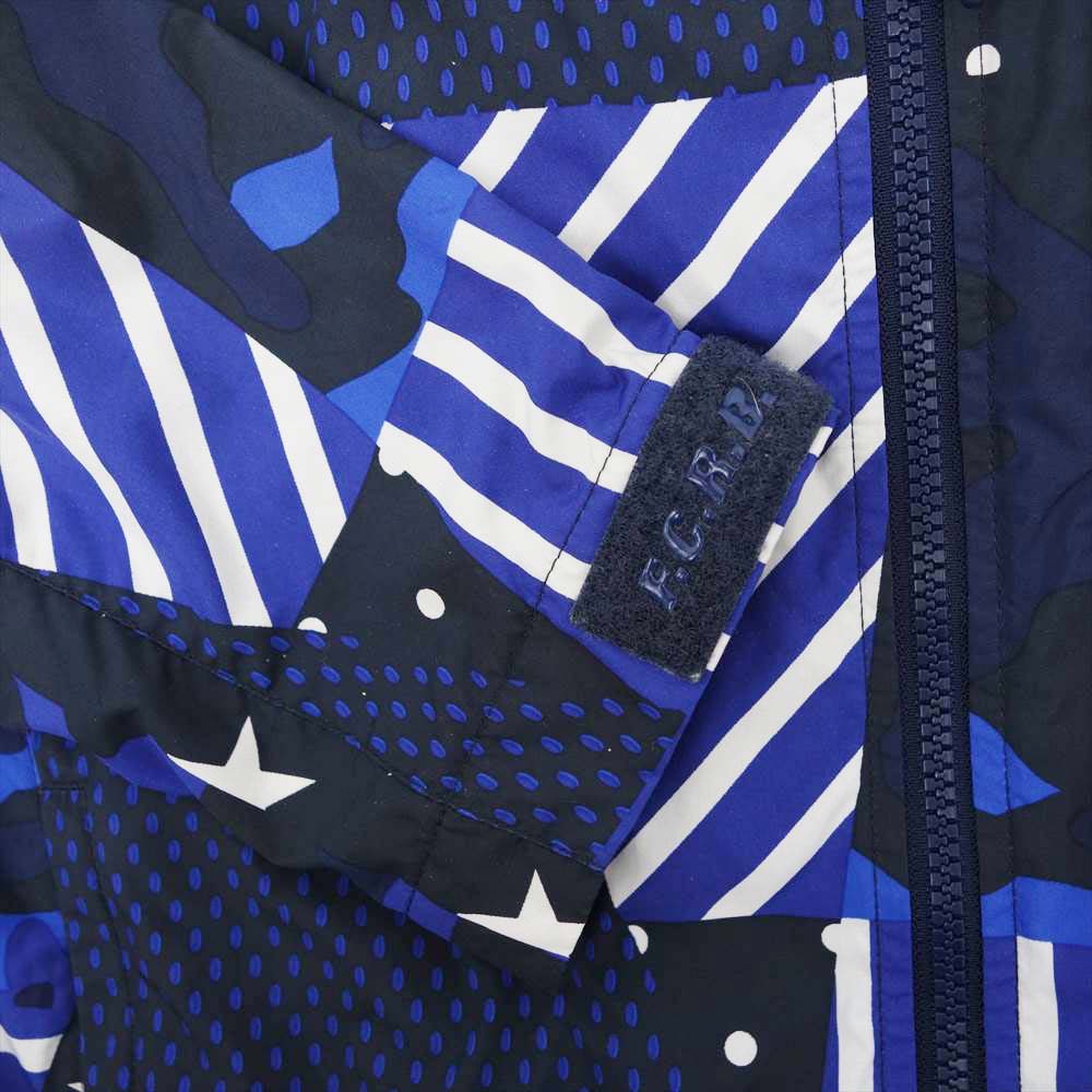 F.C.R.B. エフシーアールビー 823120-450 × NIKE ナイキ WOVEN PRACTICE JACKET ウーブン プラクティス ジャケット ブルー系 S【中古】